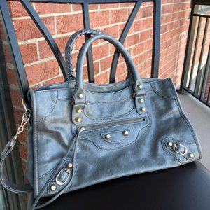 Studded Classic City Motorcycle Purse